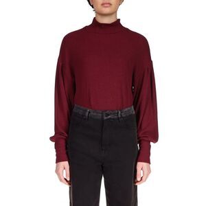 Sanctuary Women's Dark Red Turtle Neck Size XS